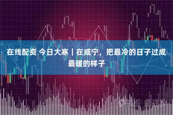 在线配资 今日大寒｜在咸宁，把最冷的日子过成最暖的样子